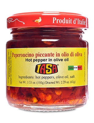 Hot Pepper in Olive Oil  PEPERONCINO PICCANTE IN OLIO D'OLIVA