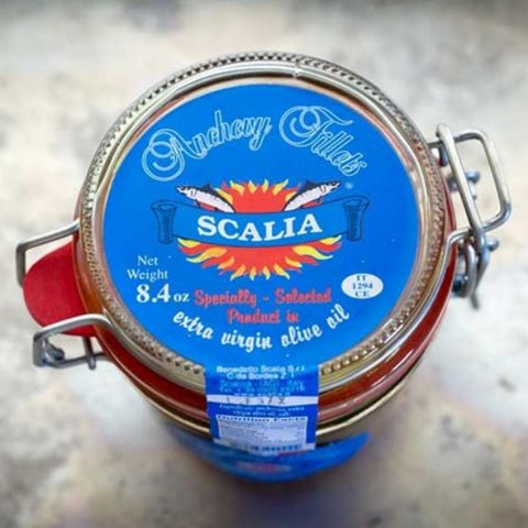 SCALIA ANCHOVIES IN OLIVE OIL 8.4OZ